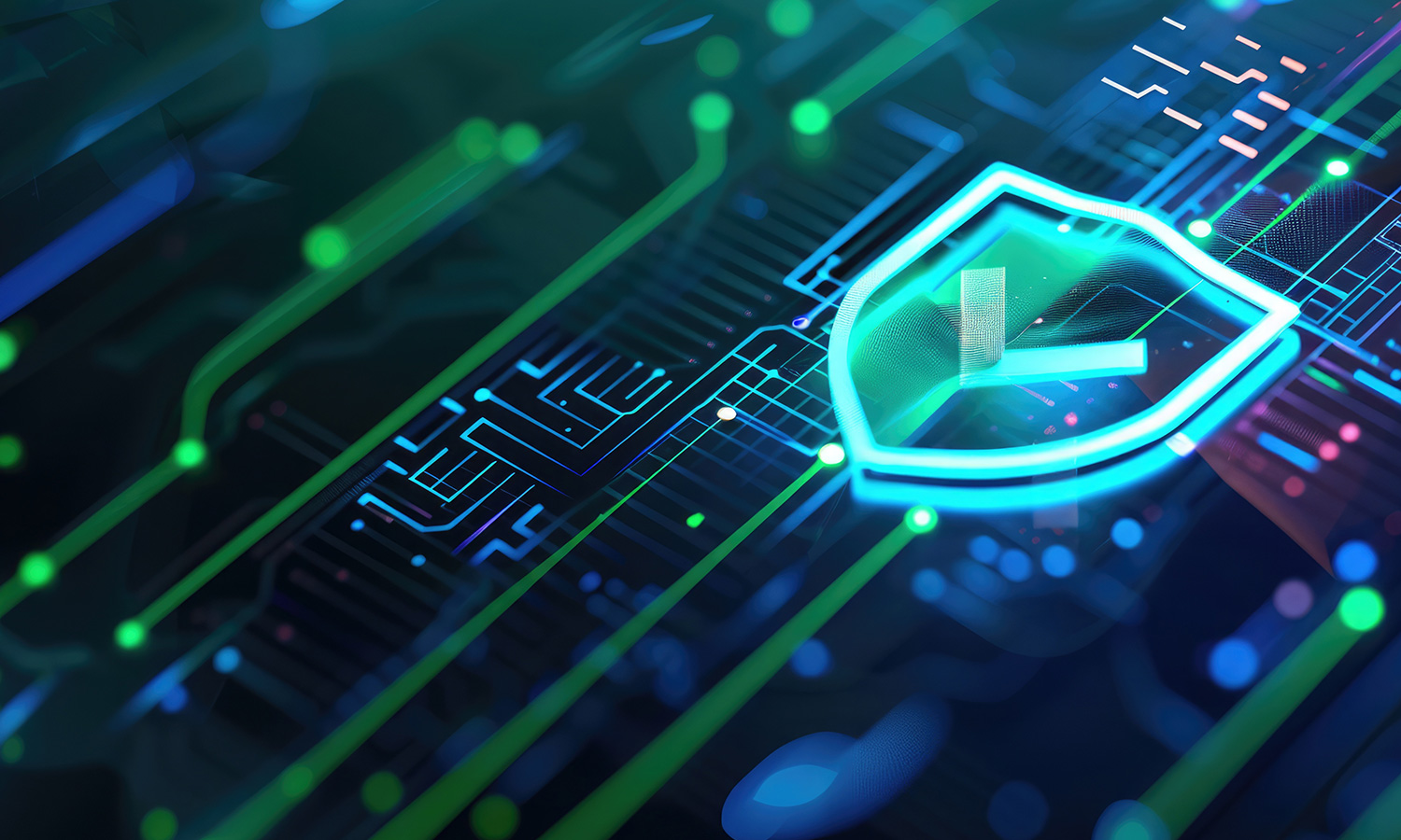 Vorlage Banner Bilder Header Tablet IT Security Check